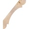 Ekena Millwork 3 1/2"W x 32"D x 40"H Olympic Smooth Knee Brace, Douglas Fir BRC04X32X40OLY00SDF - alternate 4
